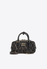 Arcadie Leather Top Handle Bag