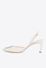 Trompette 70 Slingback Pumps in Patent Leather