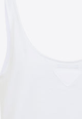 Tonal Triangle Logo Tank Top