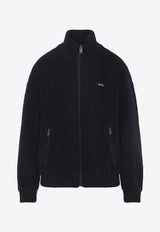 Teddy Wool Blend Zip-Up Jacket