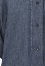 Boxy-Fit Denim Shirt