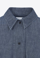 Boxy-Fit Denim Shirt