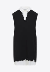 Double-Layer Mini Dress