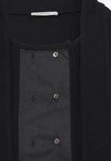 Asymmetrical Fitted Top with Scarf