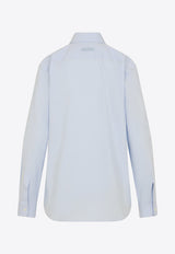 Printed Glass Long-Sleeved Shirt