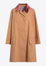 Prada Single-Breasted Raincoat Beige 292279OOO85H/Q_PRADA-F0151