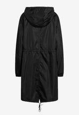 Prada Triangle Logo Rain Jacket Black 29C285OOO1WQ8/R_PRADA-F0002