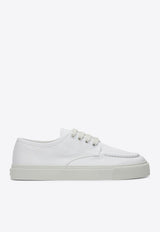 Prada Canvas Lace-Up Sneakers White 2EE427D0013T0A/Q_PRADA-F0009