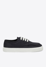 Prada Canvas Lace-Up Sneakers Navy 2EE427D0013T0A/Q_PRADA-F0124