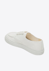 Prada Hammered Lace-Up Leather Sneakers Ivory 2EE427G000MN0/Q_PRADA-F0304