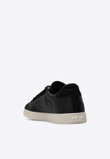 Prada Triangle Logo Suede Low-Top Sneakers Black 2EE454G000D7C/R_PRADA-F0632