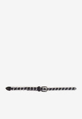 ba&sh Brooke Braided Chained Belt Silver 2H23BROO_SILVER