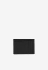 Prada Triangle Logo Saffiano Leather Cardholder Black 2MC130QHH/S_PRADA-F0002