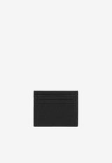 Prada Triangle Logo Saffiano Leather Cardholder Black 2MC223QME/S_PRADA-F0002