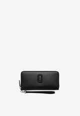 Marc Jacobs Covered J Marc Continental Leather Wallet Black 2P4SMP013S02-001_BLACK