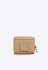 Marc Jacobs Mini Compact Pebbled Leather Wallet Camel 2R3SMP044S10-230_CAMEL