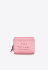Marc Jacobs Mini Compact Pebbled Leather Wallet Pink 2R3SMP044S10-669_PINK