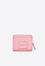 Marc Jacobs Mini Compact Pebbled Leather Wallet Pink 2R3SMP044S10-669_PINK