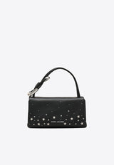 Marc Jacobs Mini Star-Studded Leather Dual Shoulder Bag Black 2R4HSH020H02-001_BLACK