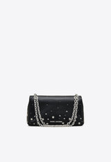 Marc Jacobs Star-Studded Leather Chain Clutch Black 2R4SMN008S02-001_BLACK