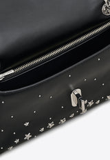 Marc Jacobs Star-Studded Leather Chain Clutch Black 2R4SMN008S02-001_BLACK