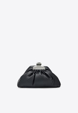 Marc Jacobs Small Glam Leather Clutch Black 2R5HCL004H01LE/S_MARC-001