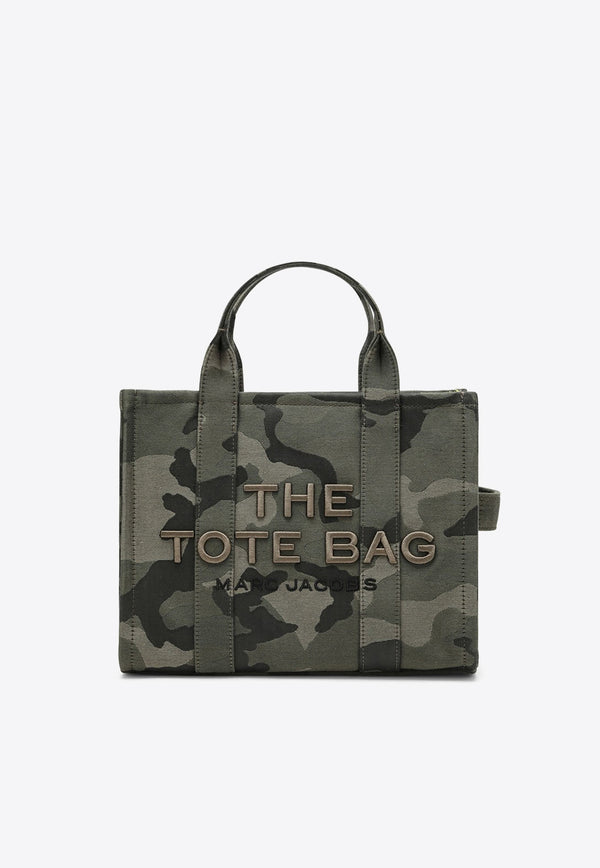 Marc Jacobs The Medium Camouflage Logo Tote Bag Green 2S4HTT002H03CO/O_MARC-304