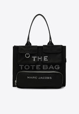 Marc Jacobs Large Cargo Canvas Tote Bag Black 2S4HTT005H03CO/R_MARC-001