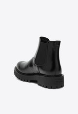 Prada Leather Chelsea Boot Black 2TE211G001B4L/R_PRADA-F0002