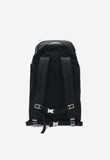 Prada Triangle Logo Backpack Black 2VZ019OOL2DMG/S_PRADA-F0002