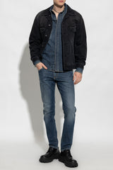 Distressed Denim Shirt