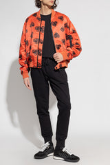 بنطال رياضي ضيق من الأسفل بأربطة حزام خصر