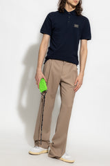 Logo-Patch Short-Sleeved Polo T-shirt