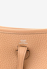 Mini Evelyne TPM in Chai Taurillon Clemence Amazone with Palladium Hardware