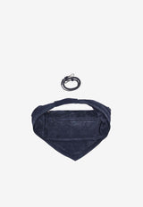 Federico Cina Maxi Tortellino Shoulder Bag Blue TB0102_BLU