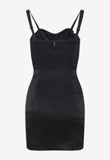 Bustier Panelled Mini Dress