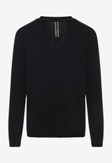 Oversized Extreme V-Neck Sweater