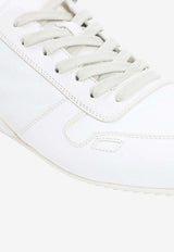 Minimal Leather Low-Top Sneakers