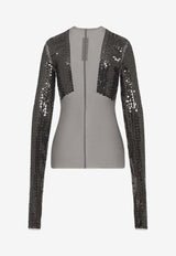 Dennis Sequin-Embellished Top