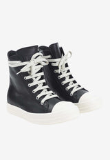 Leather Low-Top Sneakers