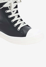 Leather Low-Top Sneakers