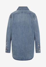 Logo Denim Shirt