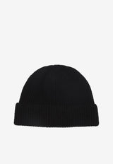 Triangle Logo Cashmere Beanie