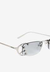 Fashion Show Rectangular Sunglasses