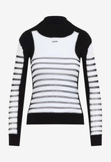 كنزة بطبعة مارينير