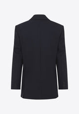 Double-Breasted Wool Blazer