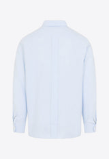 Embroidered Cassandre Long-Sleeved Shirt