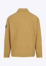 Logo Patch Buttoned Overshirt