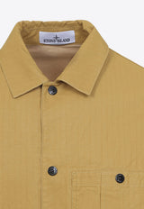 Logo Patch Buttoned Overshirt