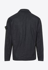 Logo Patch Shirt Jacket